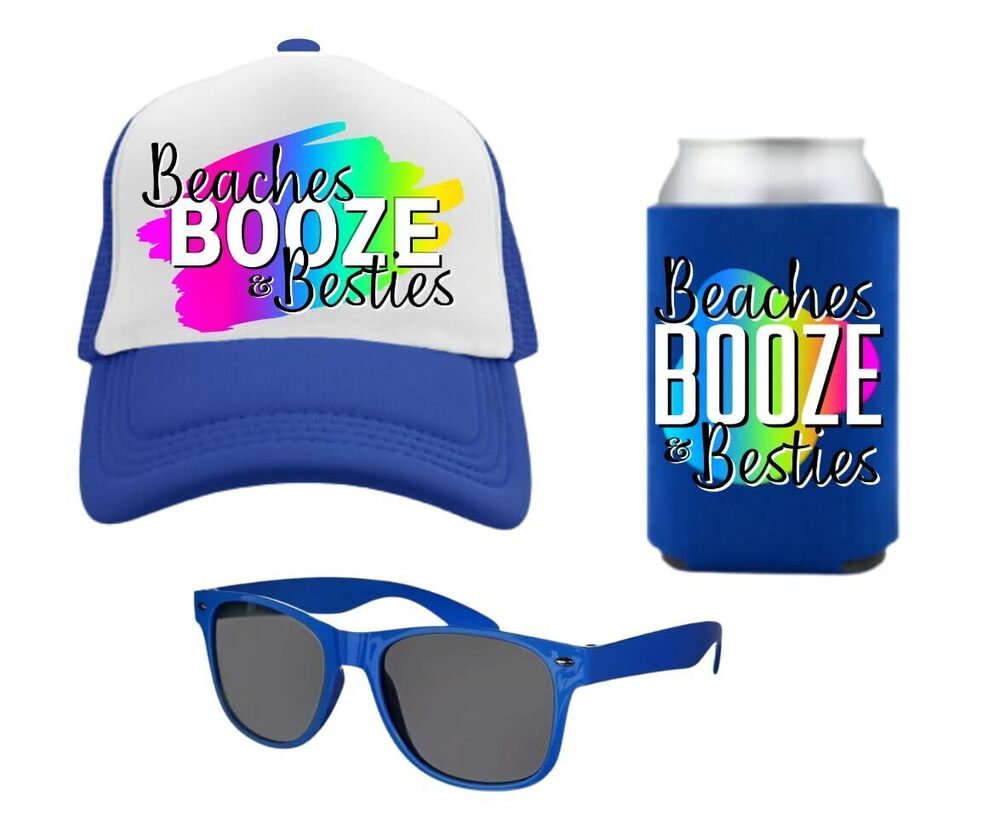 5394 Beaches Booze & Besties PARTY PACK Add-On Set: Blue Party Favor Gift